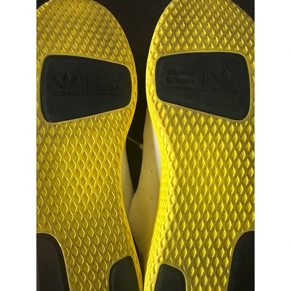 Adidas Pharrell Tennis Hu Yellow 2017‎ Size 7 Authentic Rare VNDS BY2674